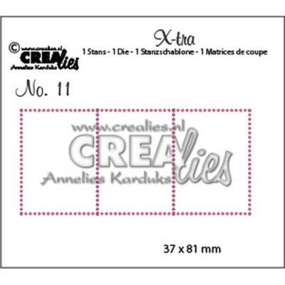 Crealies X-tra Stanzschablonen - Briefmarken